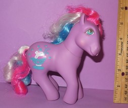 My Little Pony MLP G1 Vintage Strawberry Scoops Sippin&#39; Soda Hasbro - $25.00