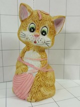 Critter Bells Cat / Kitten with ball of yarn Collector Bell  JASCO  #386 - $6.95