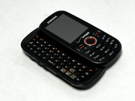 Samsung Intensity Verizon BLACK Cell Phone 1.3 MP Slider SCH-U450 - $19.79