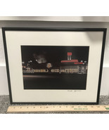 Framed Ruby’s Diner Vintage Photo Signed By Robert Zimmerman 14” X 11.5”... - $44.10