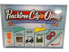 Peachtree City Opoly (Monopoly) Board Game Celebrating Peachtree City, G... - $26.17