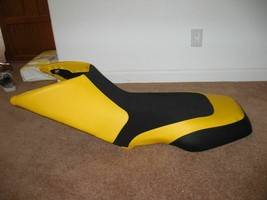 Bombardier DS650 Seat Cover Black and Yellow Color Seat Cover - $59.99