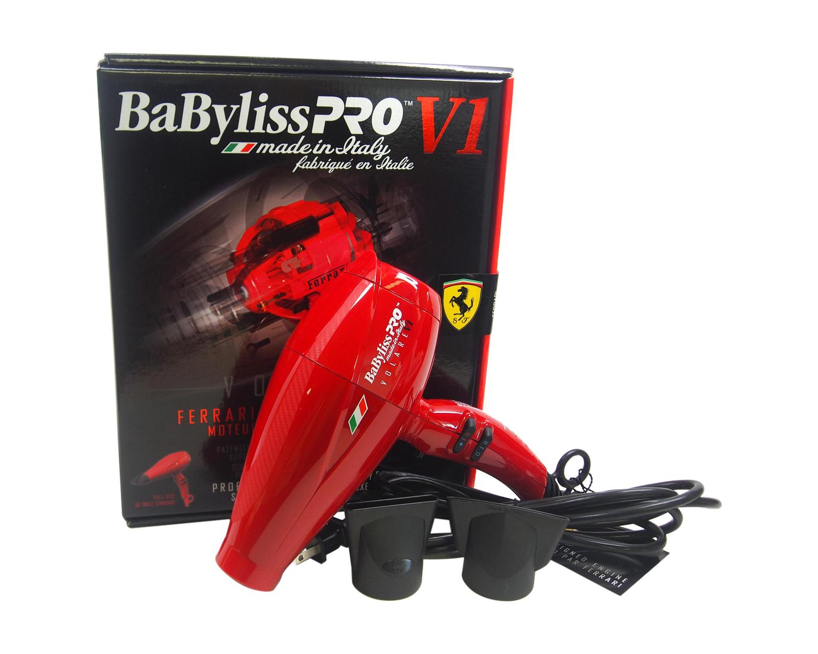 babyliss pro ferrari red volare v1 blow dryer