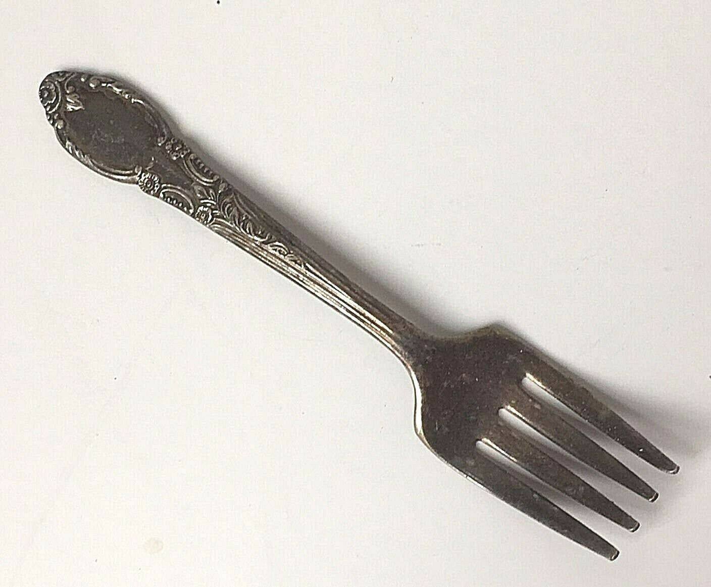 VINTAGE BABY SPOON & FORK SET, WM. A. ROGERS ONEIDA LTD