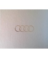AUDI hardcover Brand BOOK brochure catalog &quot;Sharing A Singular Vision&quot; 2... - $15.00