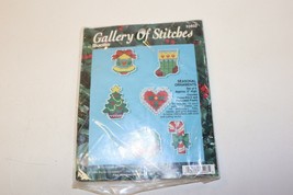 Bucilla COUNTRY CHRISTMAS Counted Cross Stitch STOCKING KIT #82737 - Sealed