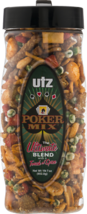 Utz Poker Mix, A Savory Blend of Crunchy Snacks- 2-Pack 23 oz. Cannisters - $34.60