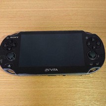 Playstation Vita 3G/Wi-Fi Model Cristal Black PCH-1100 Only Console Ltd - $134.99