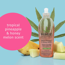 Hempz Sweet Pineapple & Honey Melon Bath & Body Oil, 6.76 fl oz image 3