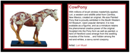 Painted Ponies Cowpony #1584 Artist Lori Musil Retired 2005 Pre Loved In Box image 5