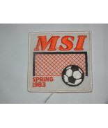 MSI SPRING 1983 - Soccer Patch - $15.00