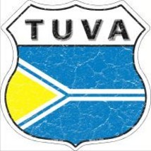 Tuva Highway Shield Novelty Metal Magnet HSM-436 - $14.95