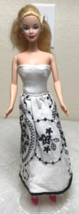 1966 Mattel Barbie 11 1/2" Doll Bendable Knees Blond Hair Handmade Outfit - $16.92