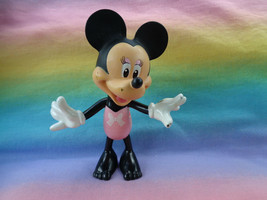 2011 Disney Minnie Mouse Bow-Tique Dress Up Doll Clip On Doll Only as is scraped - $2.51