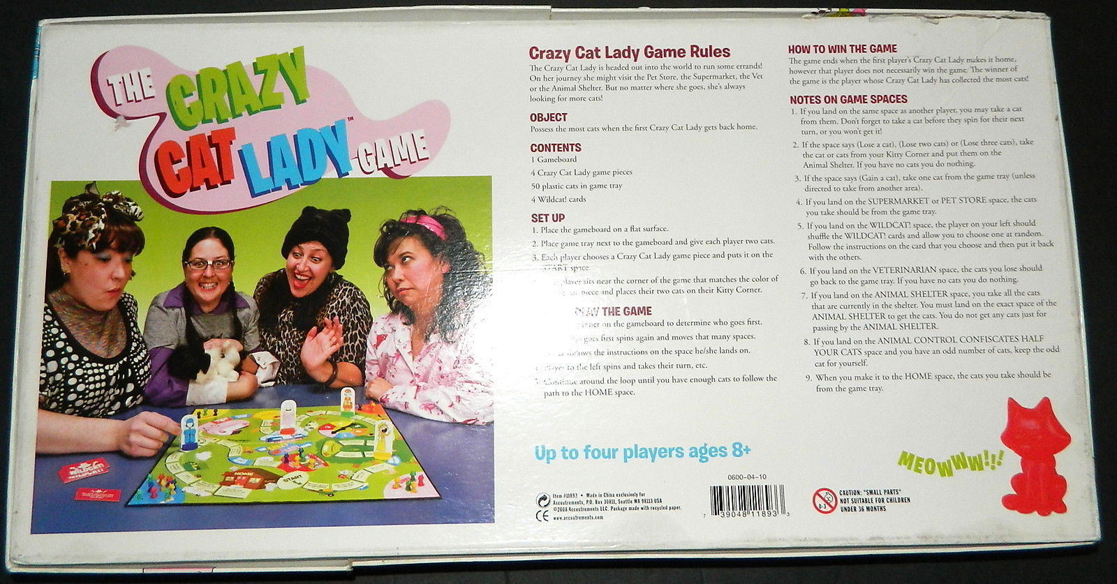 Crazy Cat Lady® Board Game