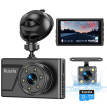 Veement T70X 4K Dual Dash Cam Front and Rear/Interior w/ GPS New Open Box