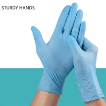 Ammex GPNB46100 GlovePlus Powder Free Nitrile Gloves [Black] [Large] (100  ct)