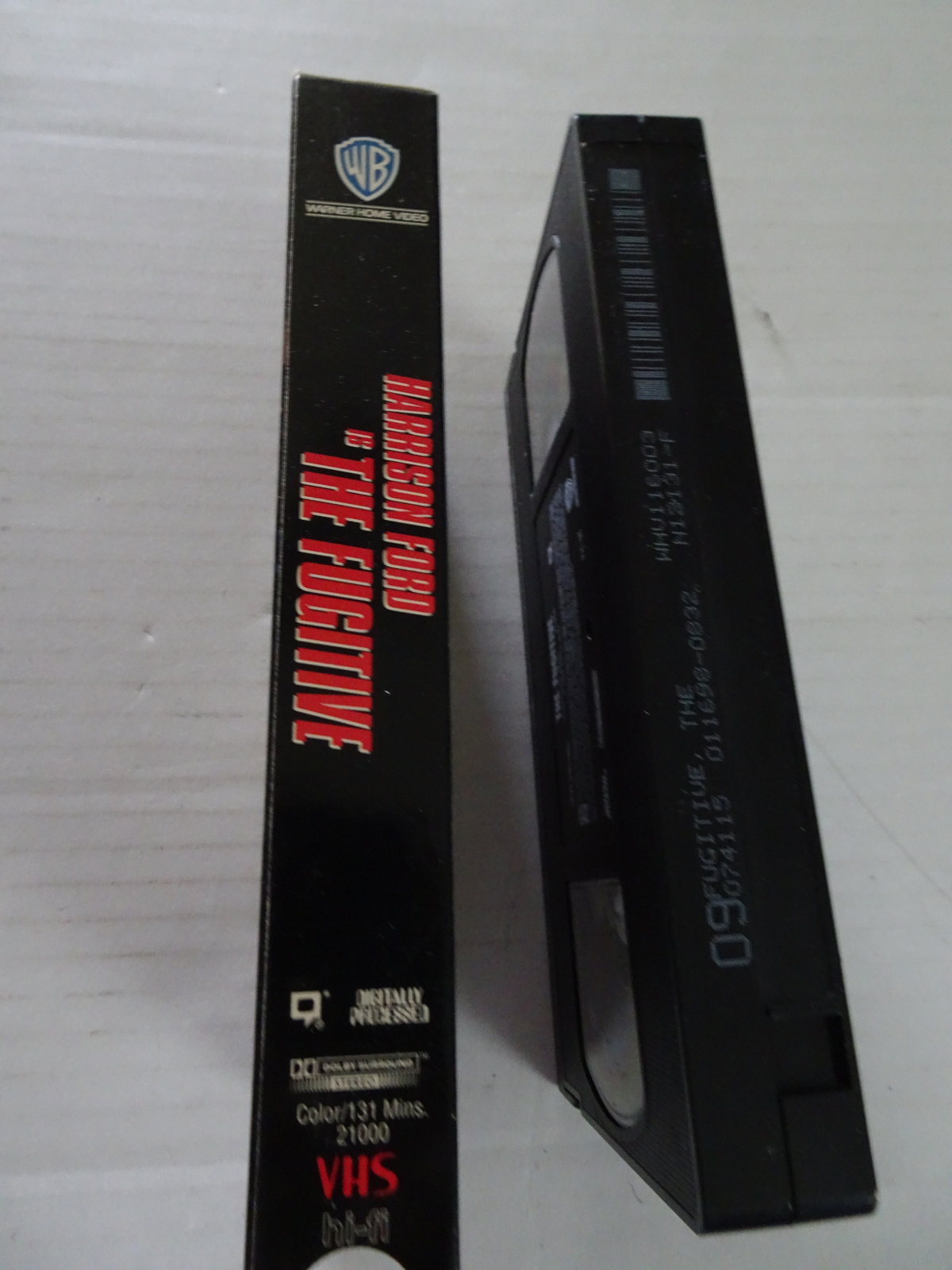 The Fugitive (VHS, 1994) with Harrison Ford - VHS Tapes