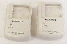 (LOT OF 2) Olympus LI-30C Li-ion Battery Charger - $24.65