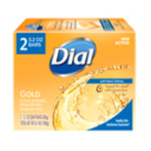 Dial Deodorant Bar Soap, Gold, 3.2 Ounce, 2 Bars - Free Shipping - $5.92