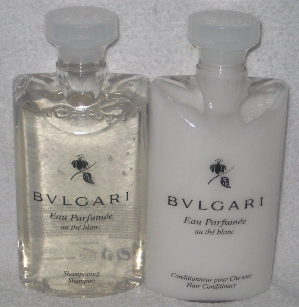 Bulgari Au The Blanc White Tea Shampoo and Conditioner Set 2.5 oz each bottle Unisex