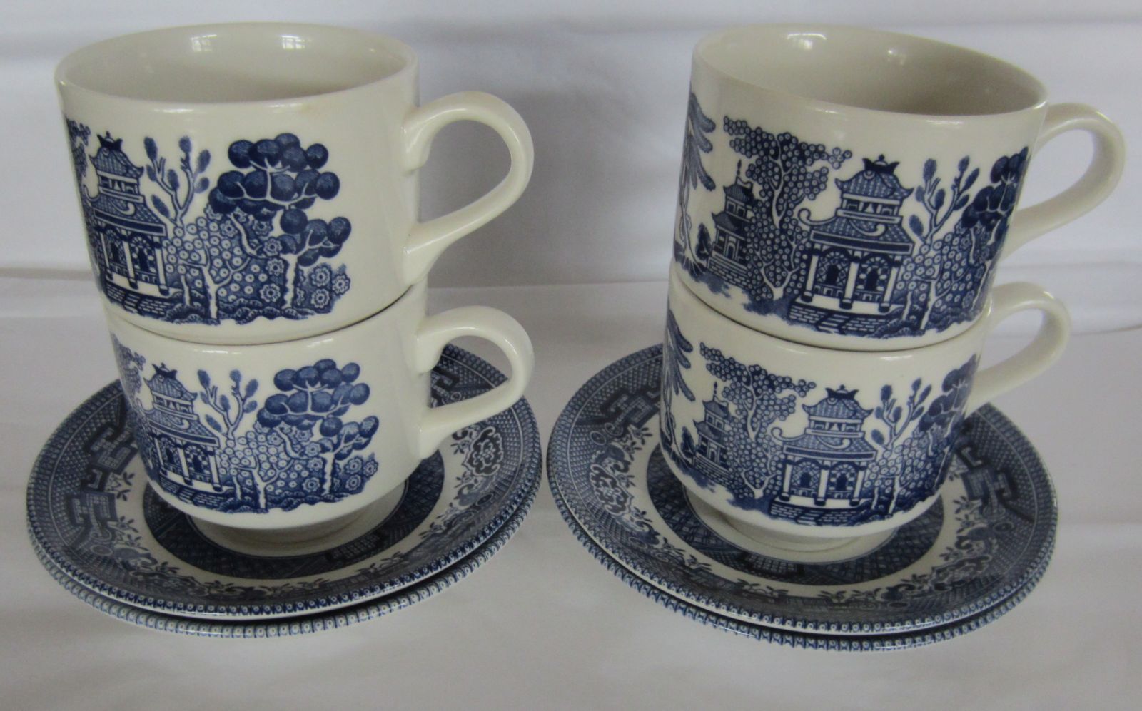 Churchill Blue Willow dishes - Media, PA Patch