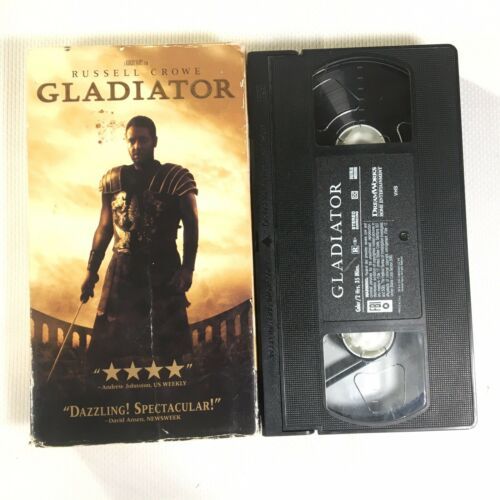 Gladiator (VHS, 2000) ex-rental and 18 similar items