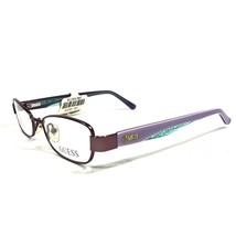 Guess GU9092 PUR Kids Eyeglasses Frames Purple Rectangular Cat Eye 47-16-130 - $46.54