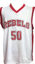 Greg Anthony #50 College Basketball Jersey Sewn White Any Size image 1