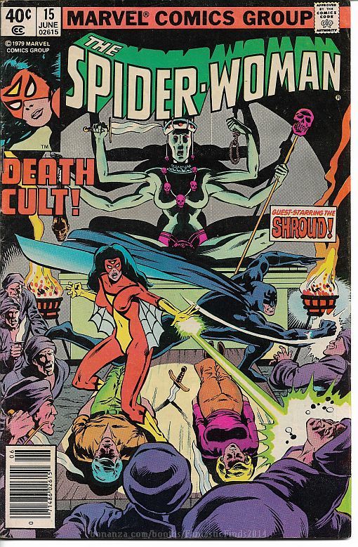 Primary image for Spider-Woman #15 (1979) *Marvel Comics / Bronze Age / The Shroud / Nekra*