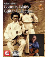 Country Blues Guitar Collection Song Book/CD Set/Fingerpicking/John Miller - $24.99