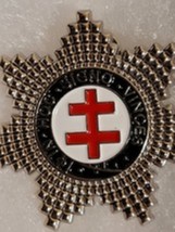 Knight's Templar Star Lapel Pin  image 1