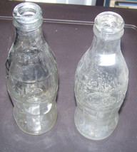 vintage 1960's ,70's  soda bottle's /empty [ coca-cola {coke} - $11.88
