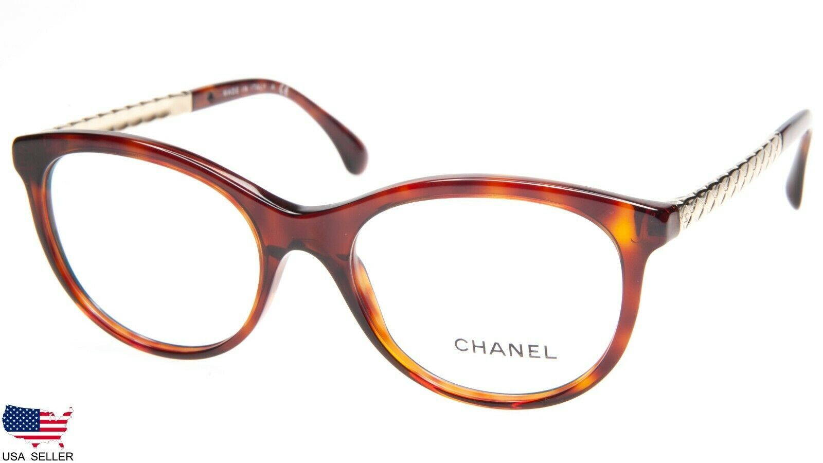 New Chanel Ch 3357 c.1580 Dark Red Havana and 50 similar items