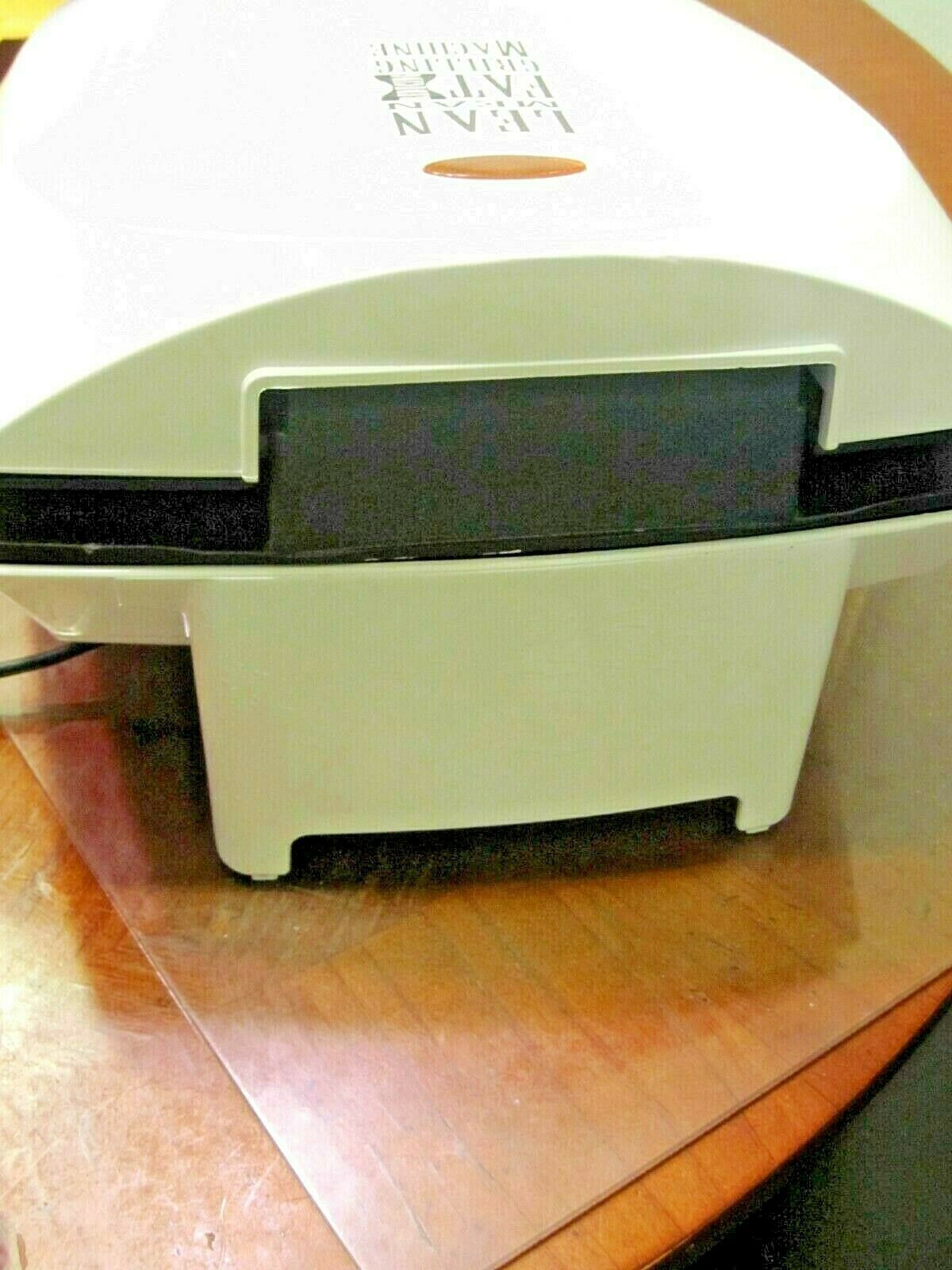 Vintage George Foreman White GR-20 Family Size Grilling Machine