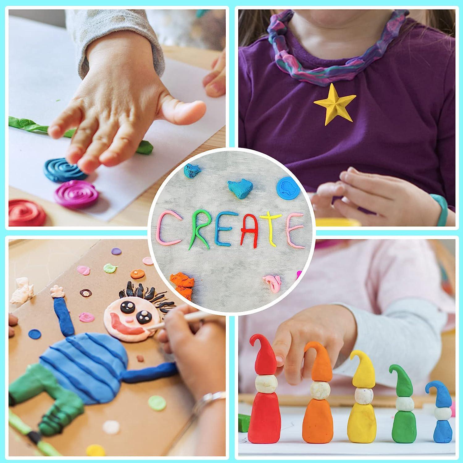  Air Dry Clay 88 Colors, Modeling Clay for Kids, DIY