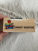 Hero Arts Parent Signature with Apple Stamp - $12.19