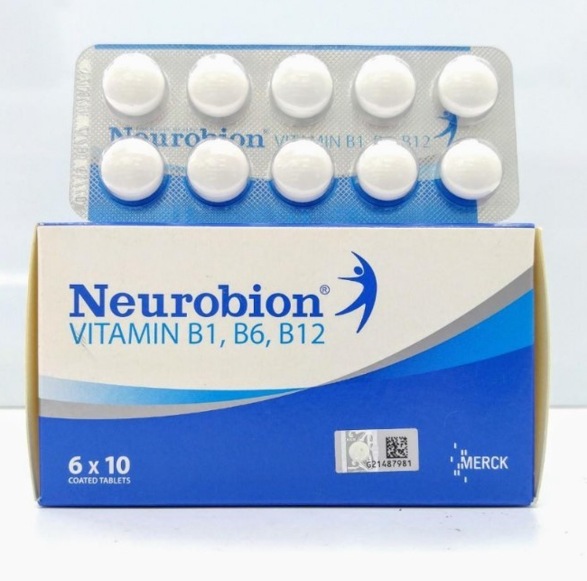 NEUROBION Vitamin B1,B6 & B12 Nerve Relief Numbness Tingling 60's