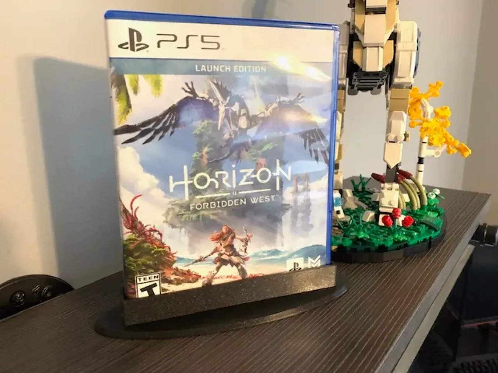 Sony PlayStation 5 PS5 PS4 Game Case Holder Display Stand Custom