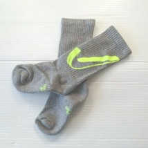 Nike Boys Everyday Cushioned Crew Socks - SX6955 - Light Gray - Size M -... - $4.99