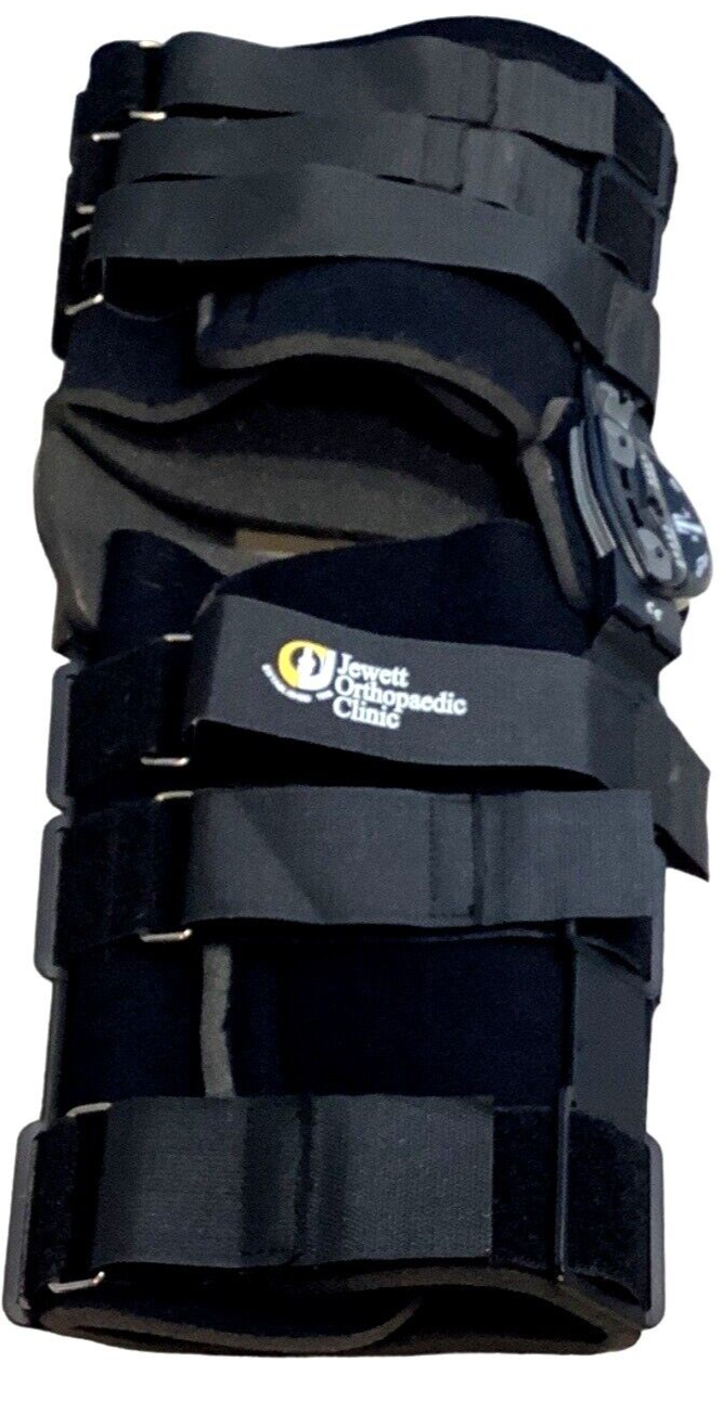 DONJOY TROM Knee Brace Double Hinged Total Range Of Motion Universal