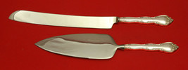 Rose Tiara by Gorham Sterling Silver Wedding Cake Set Server 2pc Custom HHWS - $132.76