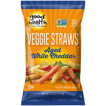 Good Health Non-GMO Gluten Free Aged White Cheddar Veggie Straws, 6.25 o... - $23.71+