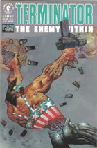 The Terminator: The Enemy Within Comic Book #4 Dark Horse 1992 VERY FINE... - $2.99