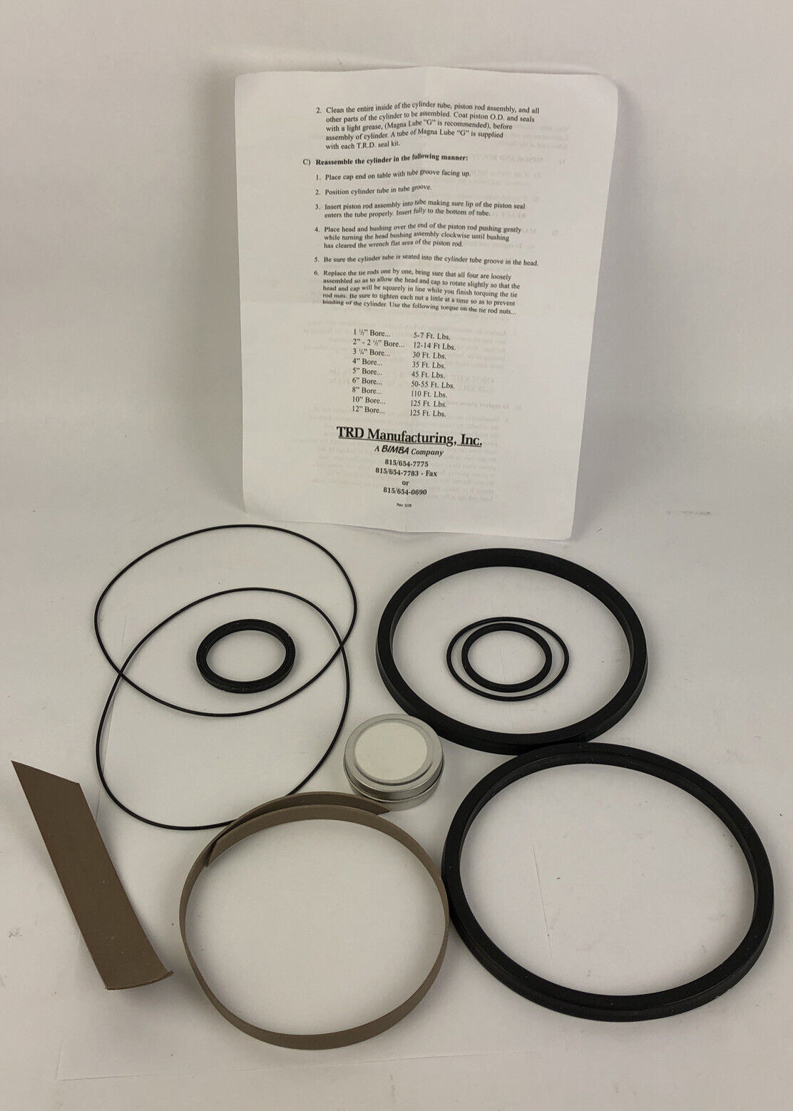 TRD Manufacturing Bimba SK175600L012OTSTHX1 400 PSI Cylinder