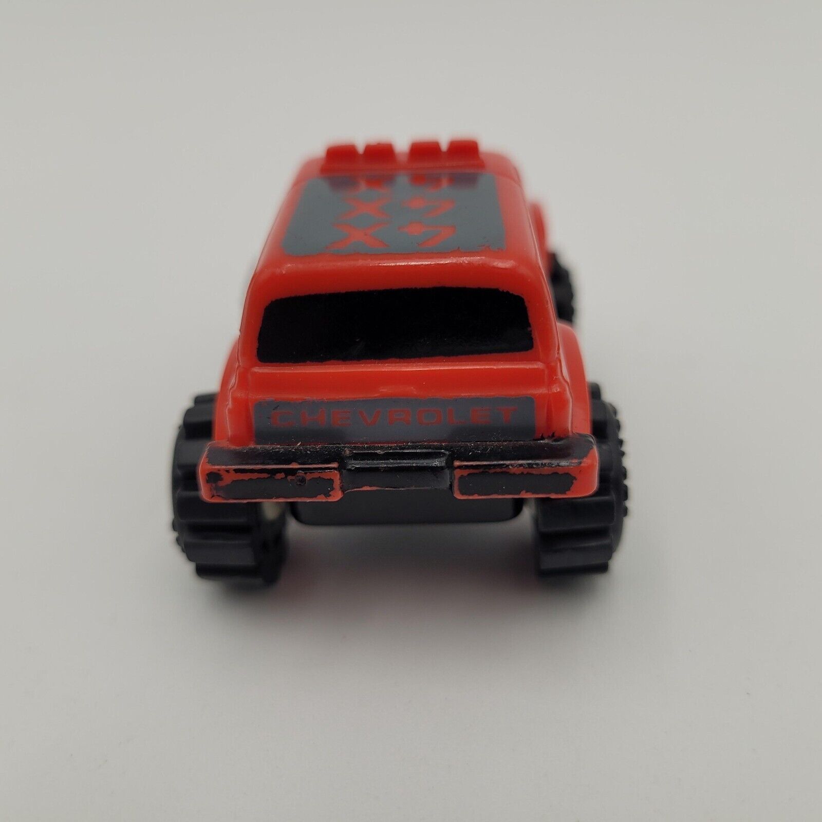 Vintage McDonald's Mini Schaper Stomper Red Chevy Blazer 4x4 Black ...
