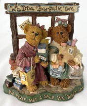 VTG Boyds Bears Bearstone Pam and Kristi Shopsalot What a Bargain Figure 228404 - $29.68