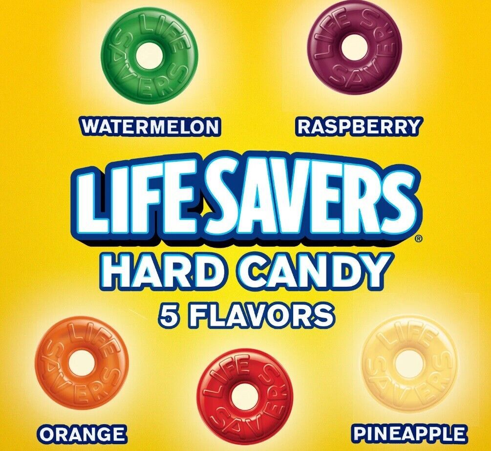 LIFE Savers Hard Candy 5 Flavors of Lifesavers SWEET VALUE BULK BAG