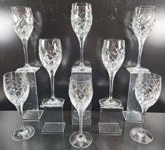 Mikasa Stephanie Optic Crystal Champagne Flutes Set of Five