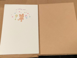 New Baby Congratulations Recycled paper Greeting Card *NEW* r1 - $4.50